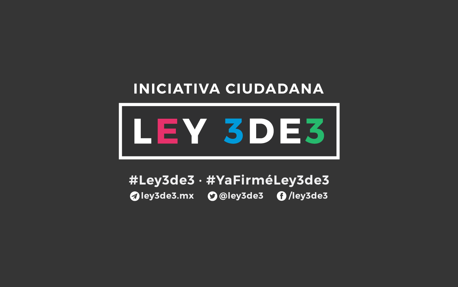 Ley 3 de 3
