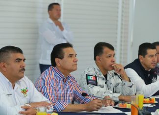 Revisa Gobernador estrategia de seguridad en regiones del estado