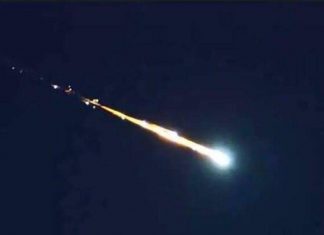 #Reportan caída de meteorito en el centro de México