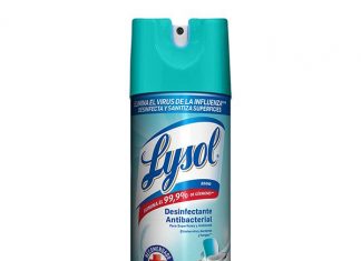 Fabricantes del desinfectante LYSOL aseguran que el producto NO debe aplicarse a sí mismo