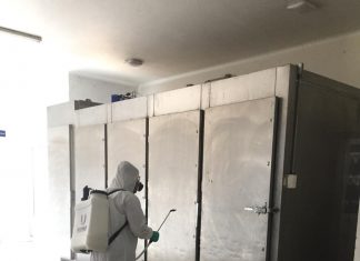 Inician sanitización de Servicios Periciales en Morelia