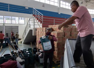 Entregan kits de limpieza en 40 colonias vulnerables