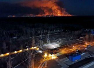 Incendio en Ucrania alerta por alterar niveles de radioactividad