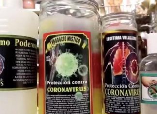 Venden veladoras contra el Coronavirus México mágico: Venden veladoras contra el Coronavirus