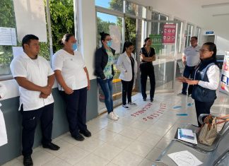 Módulo de enfermedades respiratorias en los 364 centros de salud del Estado de Michoacán