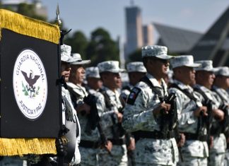 Reportan reducción de militares en Guardia Nacional