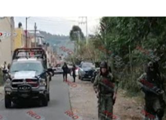 VILLA MADERO/ Enfrentamiento con armas de fuego entre Policía Michoacán y un grupo delictivo