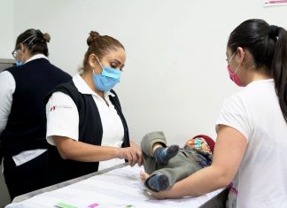 SSM, cuenta con más de 40 mil vacunas contra el sarampión