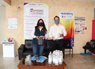 Entrega la UTM artículos sanitarios contra el COVID-19 a Seimujer