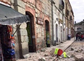 Al momento 9 decesos tras sismo en Oaxaca, hay daños en 85 municipios