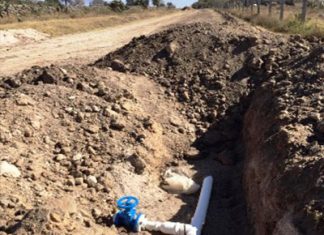 Avanza obra de agua potable en localidades de Maravatío