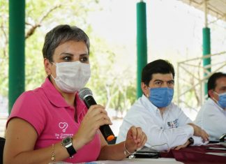 Llaman autoridades sanitarias a romper la cadena de contagio de COVID-19 en Apatzingán
