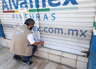 Cinco establecimientos clausurados en Lázaro Cárdenas por no cumplir medidas COVID-19