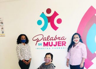 Entrega Palabra de Mujer silla de ruedas a adulta mayor