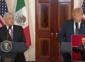 AMLO grita ‘Viva México’ frente a Trump