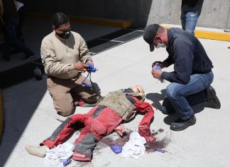 Paramédicos del CRUM capacitan a personal operativo de SSP