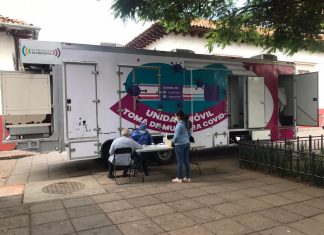 Refuerza SSM toma de muestras COVID-19 a través de 5 Unidades Médicas Móviles