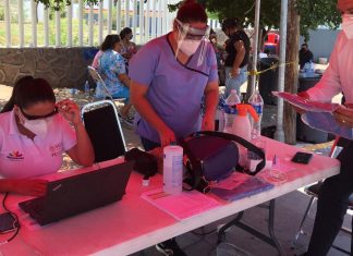 Mantiene SSM unidades móviles de toma de muestra en municipios con bandera amarilla