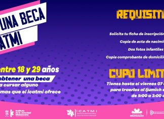 Otorgarán becas para el Icatmi del 100%