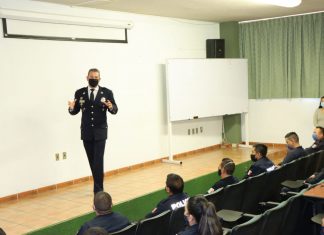 Continúa diplomado para mandos de policías municipales