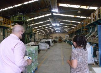 Inspecciona ProAm industria dedicada a la elaboración de bolsas en Tarímbaro
