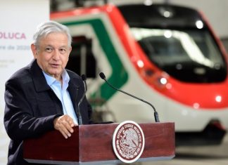 AMLO pide terminar el Tren Interurbano México-Toluca en 2022