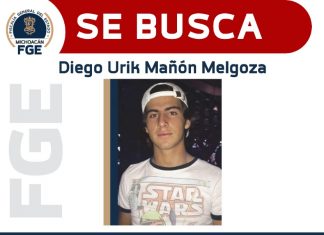 Ofrece FGE UN MILLÓN de pesos a quien proporcione información que permita la ubicación y detención de Diego Mañón Melgoza