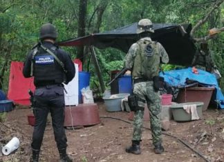 En Carácuaro desmantelan un «Narcolaboratorio»