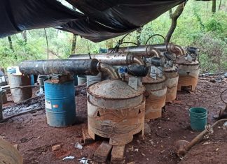 Localizan laboratorios clandestinos para la preparación de droga sintética en Michoacán