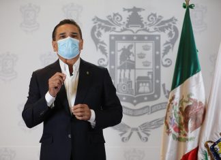 Gobernador de Michoacán da positivo a Covid-19