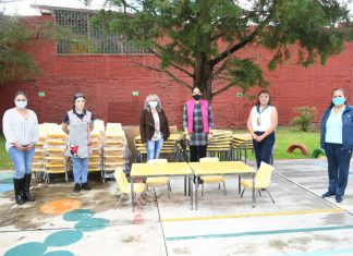 Después de 36 años, Jardín de Niños en Morelia recibe mobiliario escolar