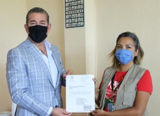 Recibe IEESSPP constancia por parte de la Coepris