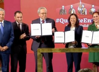 Firman acuerdos farmacéuticos para vacunas de 116 millones de mexicanos