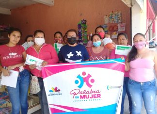 Entrega Palabra de Mujer créditos por 316 mil pesos a mujeres de Morelia, Ecuandureo y Paracho