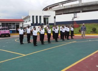 Supervisa IEESSPP avance de formación inicial de policías en Zitácuaro