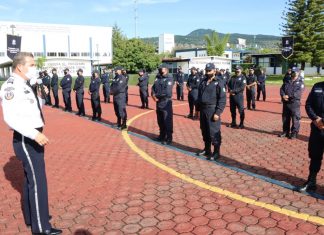 Continúa la formación policial de elementos de 30 municipios