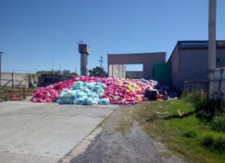 Clausura parcial en sitio de acopio y almacenamiento de residuos infecciosos en Tarímbaro