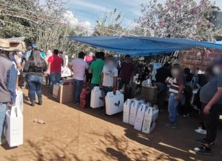 Más de 300 Personas Dispersadas en Plena Pelea de Gallos