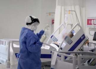 Lleno, el Hospital Civil en atención para pacientes COVID-19