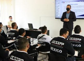 Avanza IEESSPP en capacitación de policías