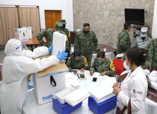 Se aplicaron 14 mil 637 vacunas anti COVID-19 en Michoacán