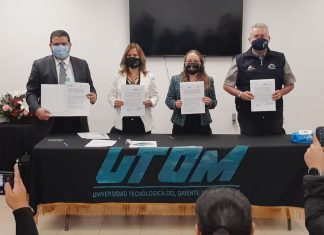 Firman Conalep y UTOM convenio en beneficio de sus comunidades