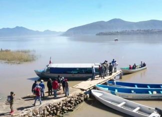Localizan cuerpo de hombre desaparecido en el Lago de Pátzcuaro.