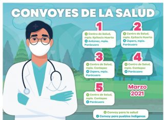 Atiende SSM a comunidades de difícil acceso a través de Convoyes de la Salud y Pueblos Indígenas
