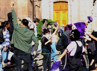 Durante la #Marcha8M Hubo Un Enfrentamiento Entre ProVidas y Feministas del Bloque