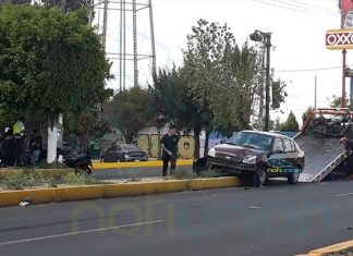 Accidente Vehicular, Motociclista de Uber Eats Resultó Arrollado