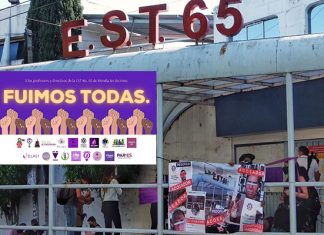 Colectivos Feministas Apoyan a Estudiantes Acosadxs en la ESC.SEC.TEC #65
