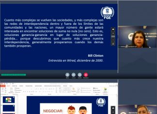 Imparte FGE capacitación en Técnicas de Negociación