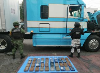 EJÉRCITO MEXICANO ASEGURA 40 PAQUETES DE COCAÍNA