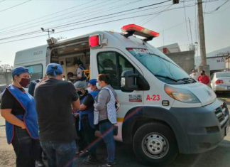 Evacuan a trabajadores de una empresa por fuga de amoniaco…